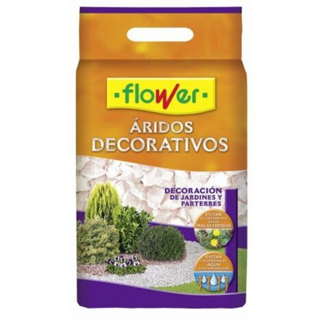 FLOWER STYLE Marmolina Rosa 15/25 para Decorar Macetas,