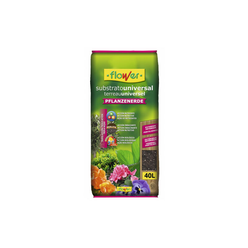 

Substrato universal pflanzenerde 40L | Flower
