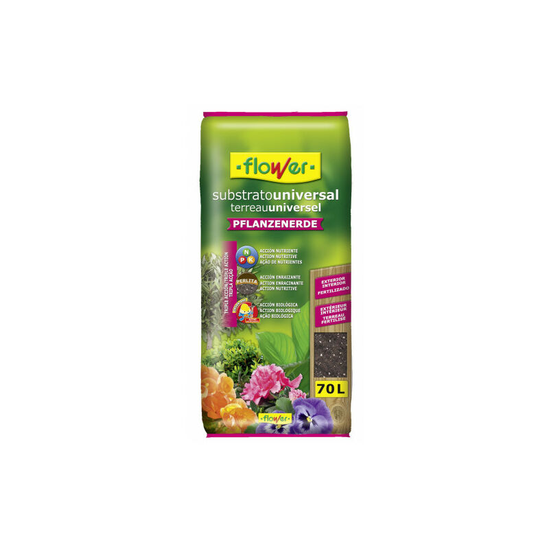 

Substrato universal pflanzenerde 70L | Flower