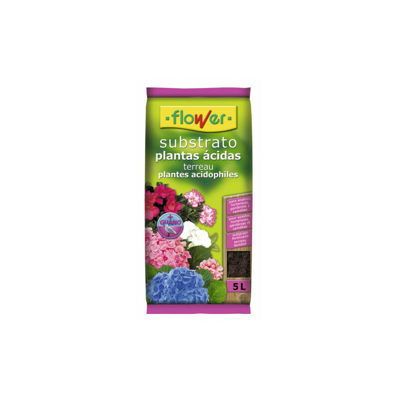 

Substrato plantas acidas 5L | Flower