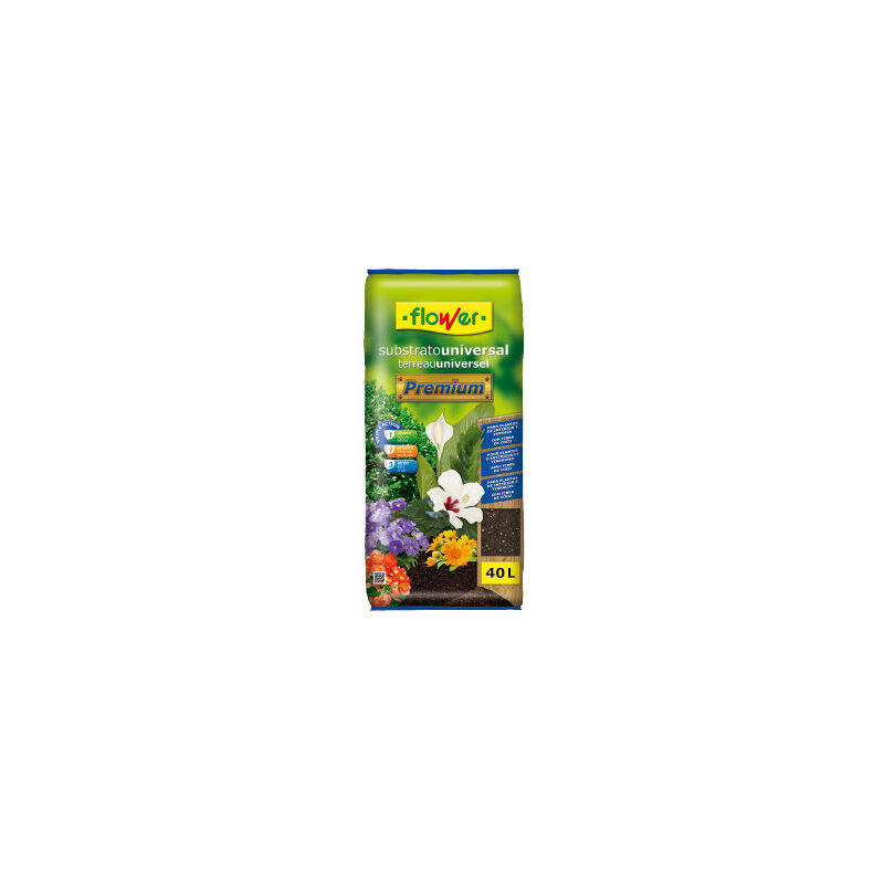 

Substrato universal premium 40L | Flower