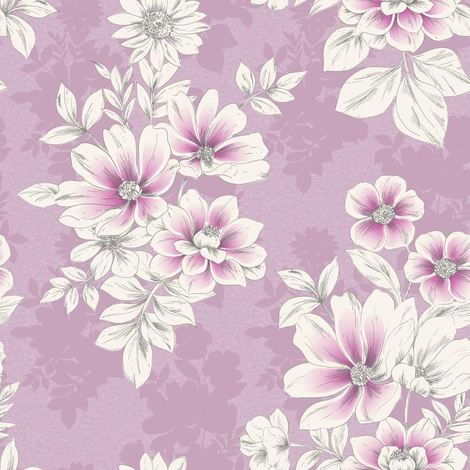 Lovely Pink And Purple Flowers Wallpaper - motivational quotes