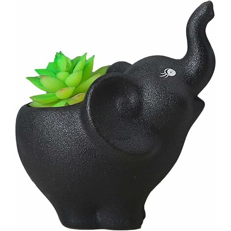 Flowerpot pour Plantes Succulentes, Mignon Céramique Art Pots, Pots de Fleurs en Céramique, Pots de Plantes Succulentes, Petit Conteneur de Cactus, Pots de Bonsaï, Déco pour Maison Jardin Bureau