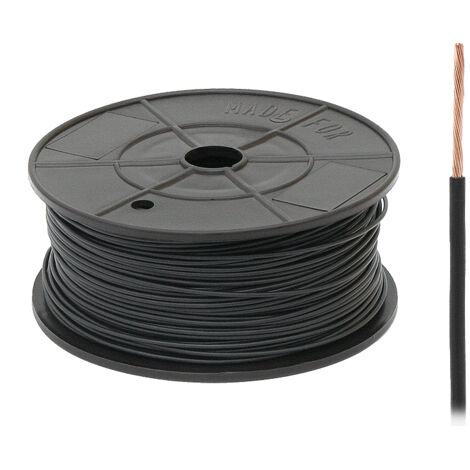 FLRY-B Kabel 1x0,75 mm Schwarz 1 m