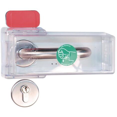 Fluchttürhaube Typ K Sicherung von Türklinken Macrolon-Kunststoff transparent