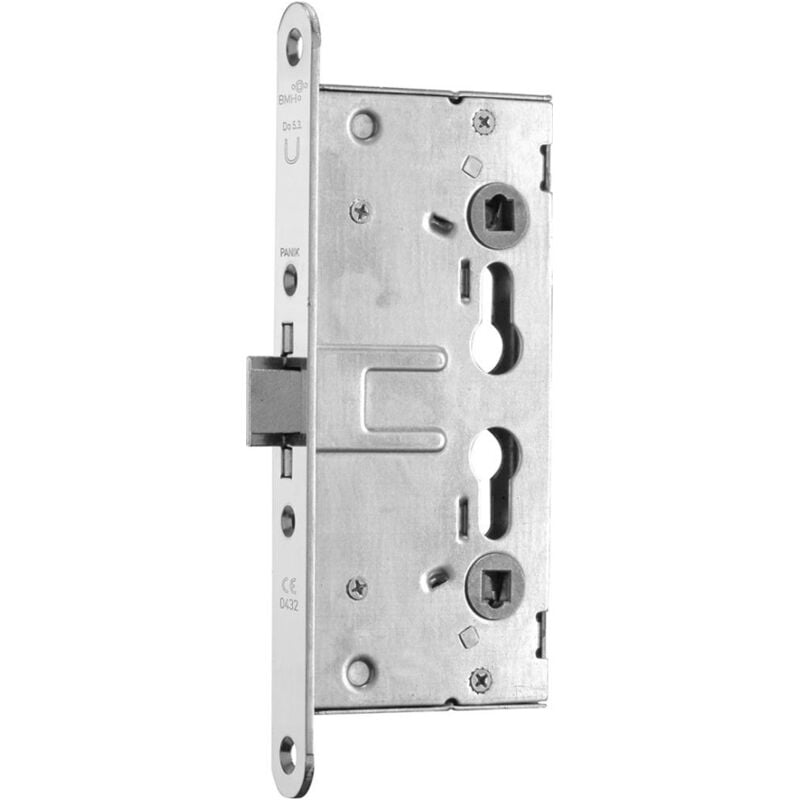 Fluchttürschloss 1758, Dornmaß 65, Stahl verzinkt - BMH