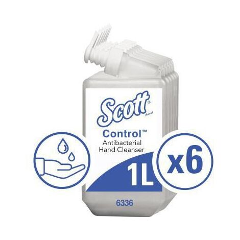 Flüssigseife ® ControlT neutral antibakteriell pH-Wert: 6 Ausführung des Behälters: Kartusche Material des Behälters: Kunststoff 1l