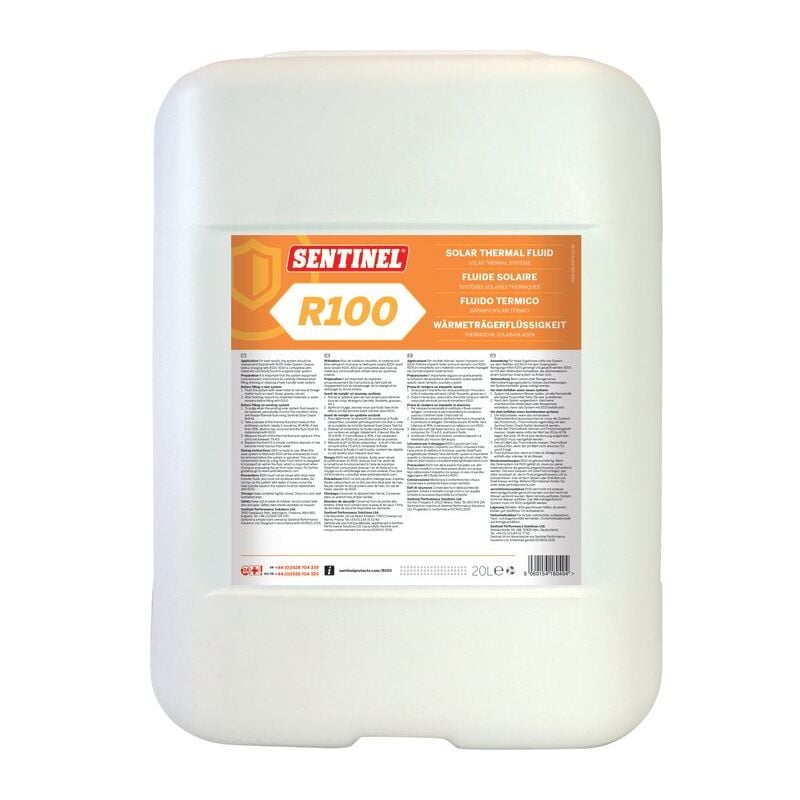 Fluide caloporteur R100 Sentinel