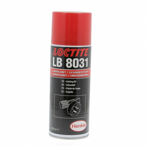 Fluide de Coupe Loctite LB 8031 Aérosol 400mL