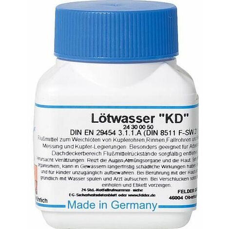 Fluide decapant "KD" 0,1 kg bouteille