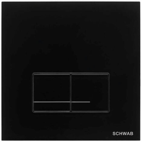 FLUIDMASTER Placca Arte duo vetro nero codice prod: 4060420238