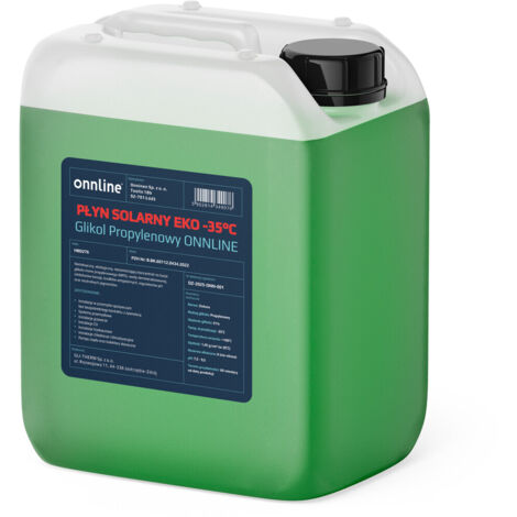Fluido solar EKO-35 propilenglicol ONNLINE 20l