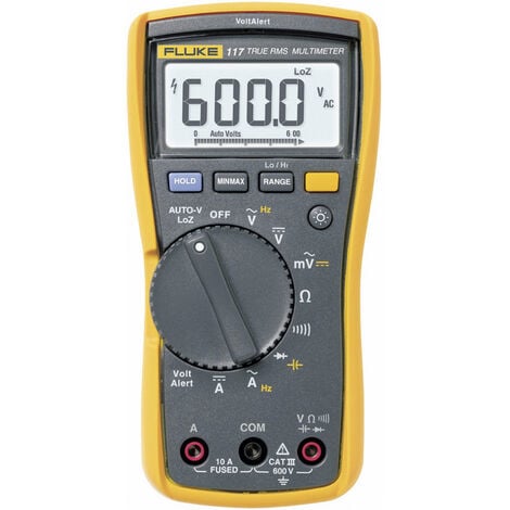 Fluke 117 Hand-Multimeter digital CAT III 600 V Anzeige (Counts): 6000