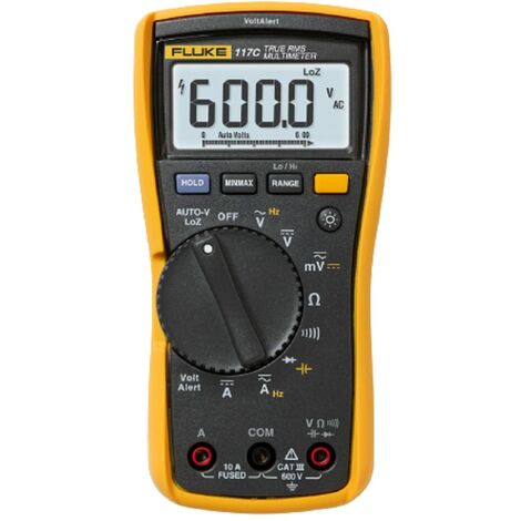 Fluke 117 Multimetro per elettricisti con rivelatore di tensione senza contatto