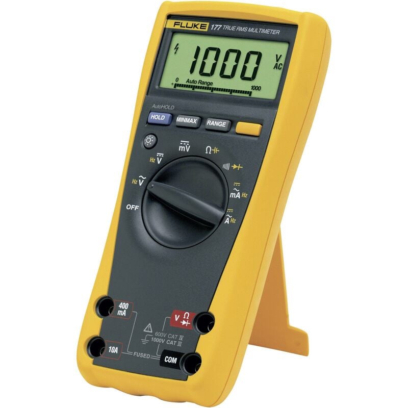 Fluke - 177 Multimètre étalonné (iso) numérique cat iii 1000 v, cat iv 600 v Affichage (nombre de points): 6000 D106962