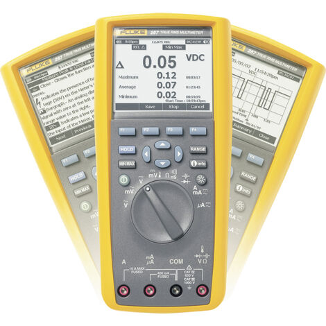 Fluke 287/EUR Hand-Multimeter  digital Grafik-Display, Datenlogger CAT III 1000 V, CAT IV 600 V Anze