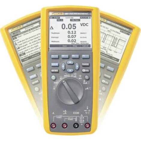 Fluke 287/EUR Multimetro portatile digitale Display grafico, Data logger CAT III 1000 V, CAT IV 600 V Display (Counts):