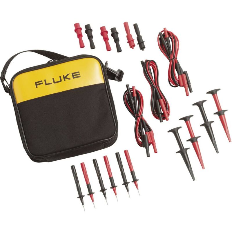 Image of 700TLK kit puntali di sicurezza [Spina a banana 4 mm, Sonda, Morsetti a coccodrillo, Morsetto a coccodrillo - Spi - Fluke