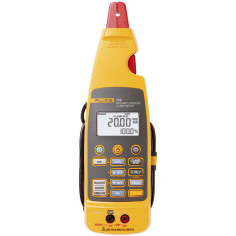 Fluke 772 Stromzange, Hand-Multimeter  digital Prozess-Stromausgabe CAT II 300 V Anzeige (Counts): 1