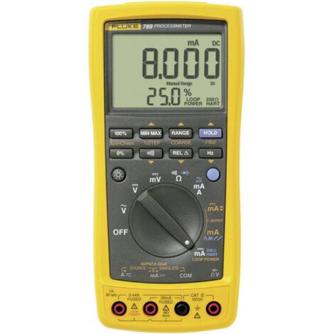 Fluke 789/EUR Multimetro portatile digitale Corrente di uscita CAT III 1000 V, CAT IV 600 V Display (Counts): 30000
