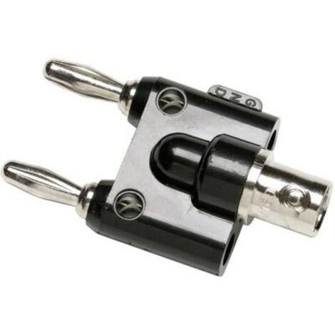 FLUKE BP880 BNC TO FEMALE DOUBLE STACKING BANANA PLUG, NICKEL-PLATED FINISH, 122 DEGREE F TEMPERATURE BY FLUKE CORPORATION