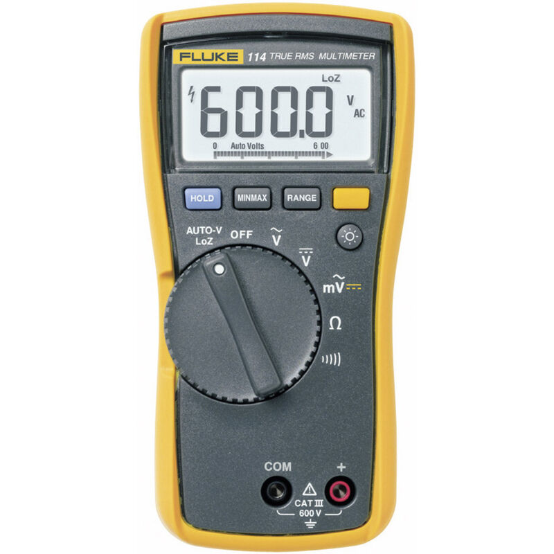 Fluke 114 Hand-multimeter Digital Cat Iii 600 V Anzeige (counts), 6000