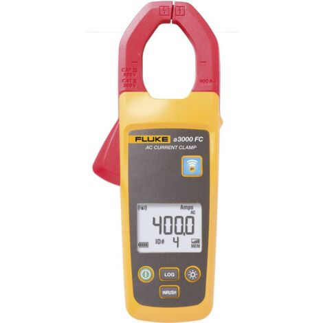 Fluke FLK-a3000 FC Pinza amperometrica digitale Data logger CAT III 600 V Display (Counts): 4000