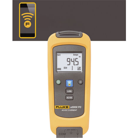 Fluke FLK-a3002 FC Stromzange, Hand-Multimeter  digital Datenlogger CAT III 1000 V, CAT IV 600 V Anz