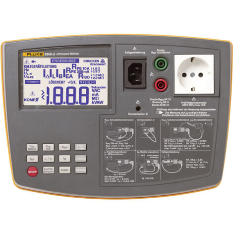 Fluke Gerätetester tragbar FLUKE-6200-2 DE