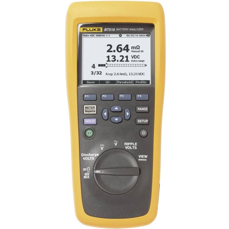 Tester batterie al piombo BT510 Campo di misura (tester batterie) fino 600 v Batteria ricaricabile, Pila 4489970 - Fluke