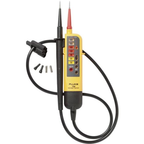 Fluke – Testeur de tension bipolaire 690 V CAT III – Affichage LED – Mesures rapides – Construction robuste – IP54