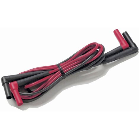 Fluke TL222 Cavi banana/90°-banana/90° SureGrip™ R+N