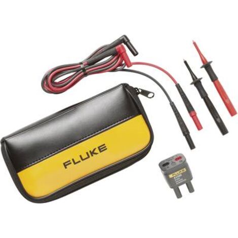 Fluke  TL223-1 KIT puntali di sicurezza [Spina a banana 4 mm - Spina a banana 4 mm] 1.50 m Nero, Rosso 1 pz.