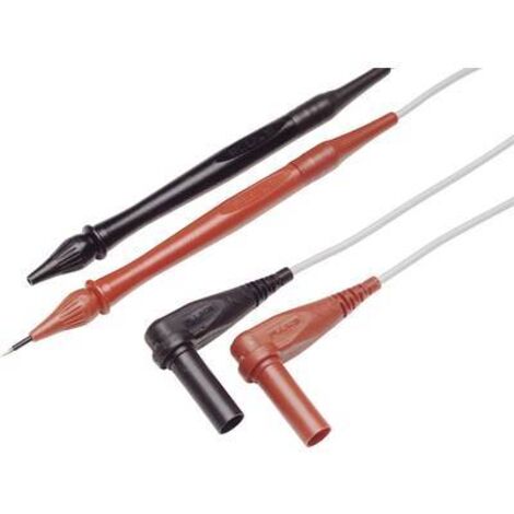 Fluke TL40 Set de cordons de mesure de sécurité pointe de test Banane mâle 4 mm rouge, noir 1 pc(s) Y454451