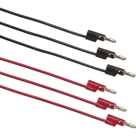 Fluke TL935 Messleitungs-Set Bananenstecker 4 mm Bananenstecker 4 mm 1.20 m Rot, Schwarz 1 St.