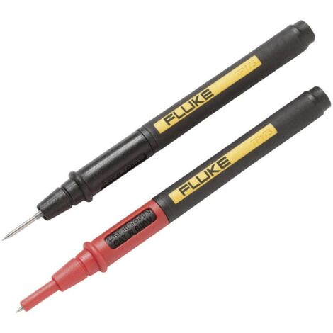 Fluke TP175 Jeu de pointes de touche de sécurité 3521983 enfichable 4 mm CAT III 1000 V, CAT IV 600 V noir, rouge 1 pc(