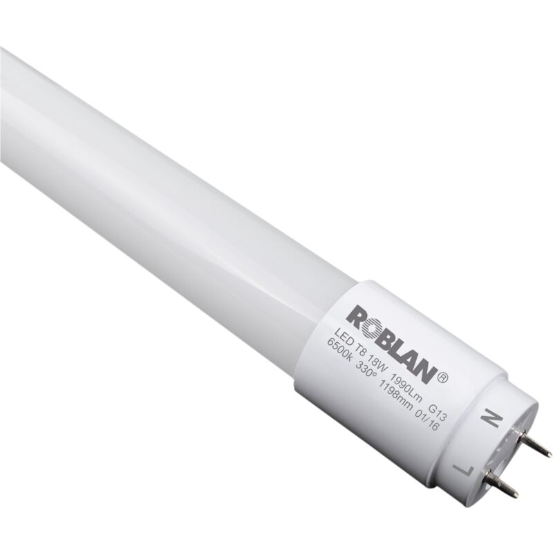 

TUBO LED 600 9W CALIDA 990lm 3000K 330 LEDT809330C - Roblan