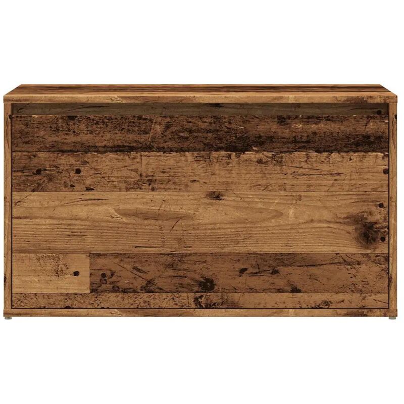 Flurbank 80x40x45 Cm Altholz-optik Holzwerkstoff Vidaxl