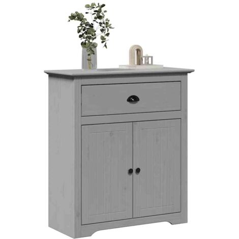 Flurschrank BODO Grau 80x35x90 cm vidaXL