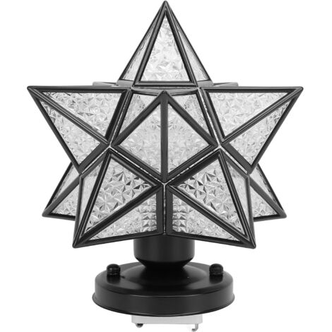 Flush Mount LED Ceiling Light 12W 3 Color Temperature E26 Bulb Hanging Ceiling Pendant Light for Living Room Bedroom 100‑265V Black