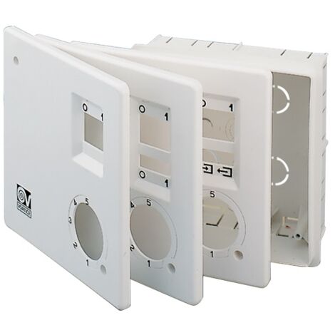 Flush mounted housing SCB 5 for speed controllers SCNR
