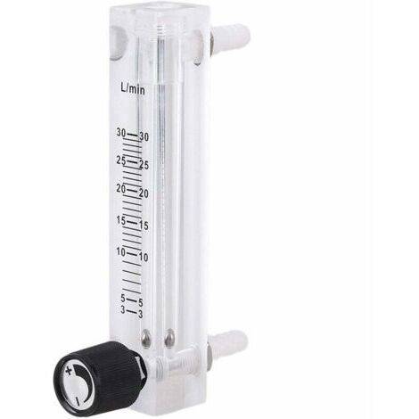Flussometro per ossigeno, flussometro per gas 30 litri/minuto, flussometro per ossigeno