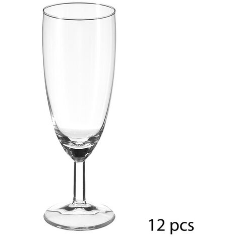 Flûtes En Verre (x12) élégance Et Durabilité - Générique