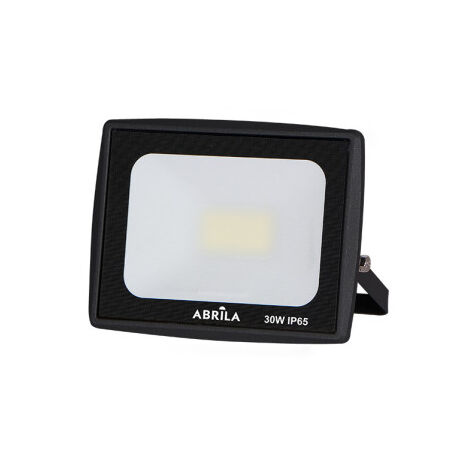 Flutlichtstrahler zircon 30w 4000k schwarz 3000lm 11,5x14x2,3 cm ip65