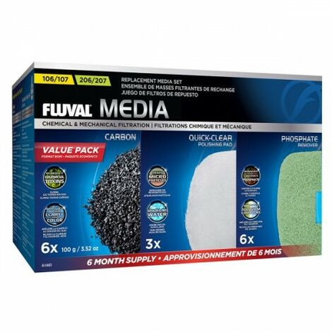 Fluval 107/207 Pack Cargas 6 Monate