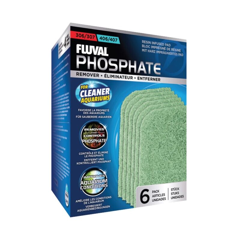 

Fluval almohadilla elimina fosfato 307/407, 6uds