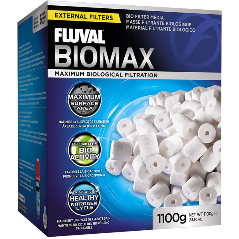 

Fluval biomax canutillos biol�gicos, 1100g