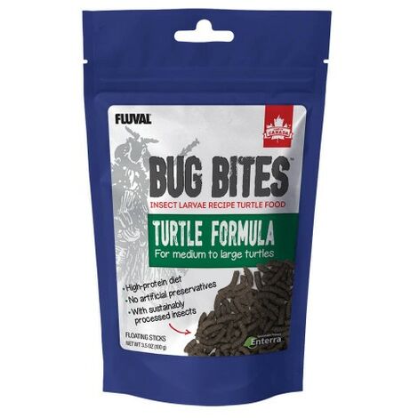 Fluval Bug Bisse Tortuga Sticks, 100g