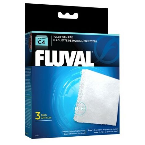 Fluval c4 foamex/Poliesterpack 6 Ersatzteile