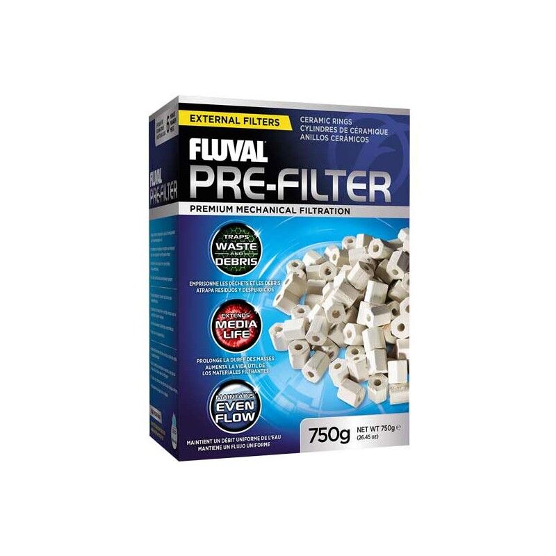 

Fluval carga pre-filtro, 750g